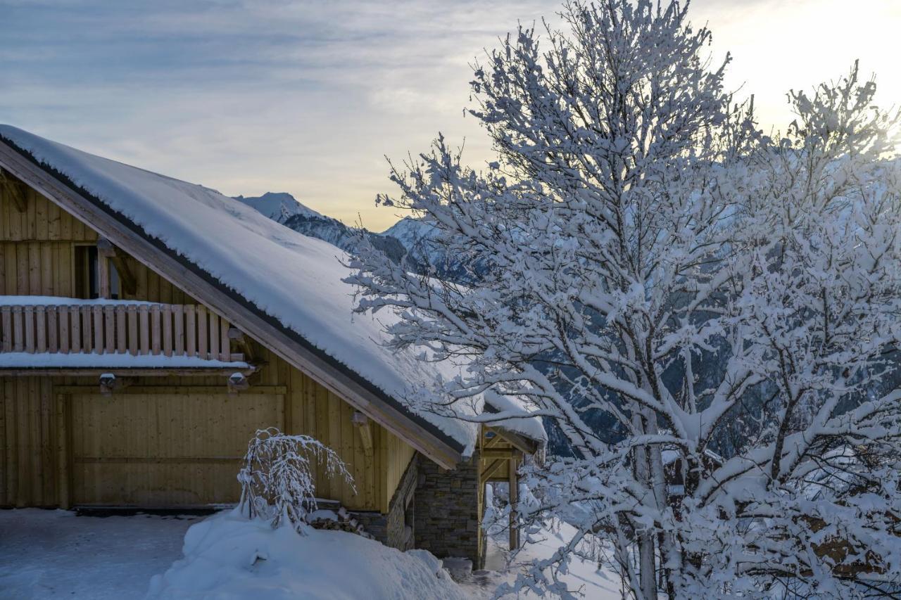 Chalet Lodge Oberig Exclusive Villard-Reculas Bagian luar foto